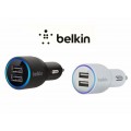 Автомобильное зарядное устройство Belkin с двумя USB портами оптом