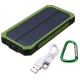 Внешний аккумулятор Power bank Solar Charger 20000 mAh на солнечных батареях оптом