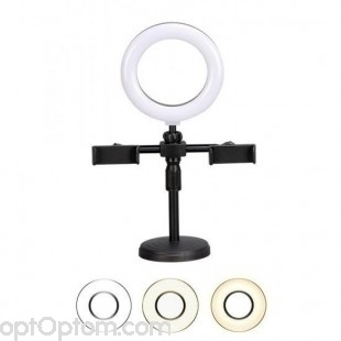 Лампа кольцевая для макияжа Live Light Holder WS-868 оптом 