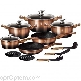 Набор посуды Berlinger House cookware set 15 предметов оптом