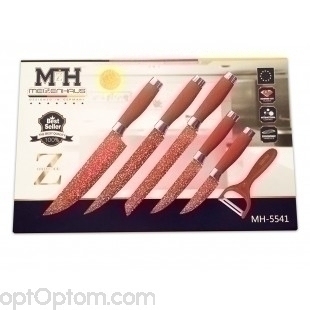 Набор из 6 ножей Meizenhaus MH-5541 оптом