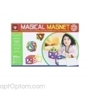 Магнитный конструктор magical magnet 20 деталей оптом