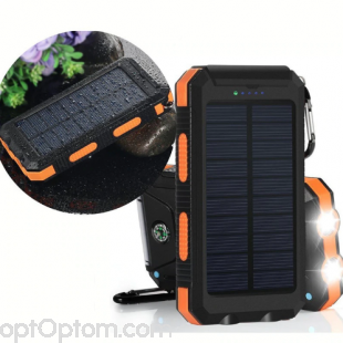 Внешний аккумулятор Power bank на солнечной батарее 20000 mah оптом