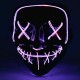 Неоновая LED маска на хеллоуин судная ночь оптом