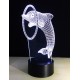 3D светильник в виде сердца CREATIVE Vizualization lamp оптом 