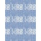 Плед хлопок "DECO" ( Голубой ) 150x240 см